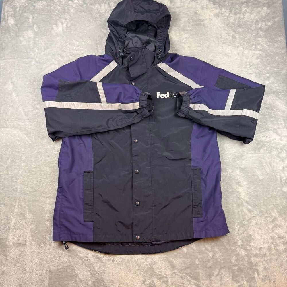Stan-herman Men's Purple and Blue Jacket